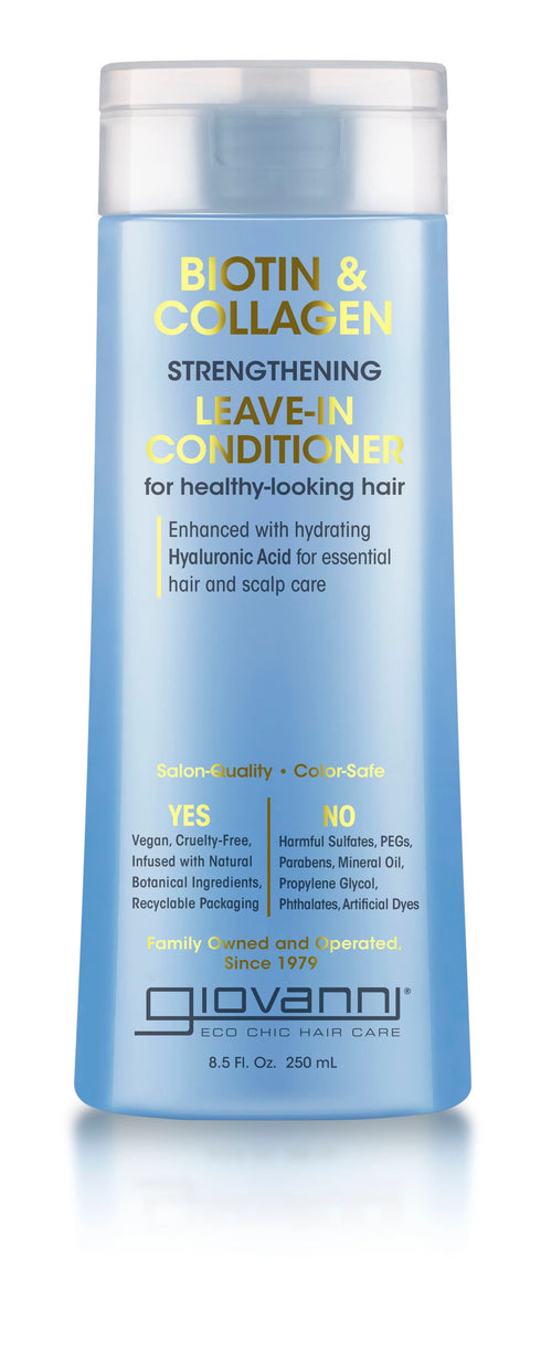Biotin & Collagen Strength Leave-in Conditioner 250ml-GIOVANNI-Matakana Pharmacy